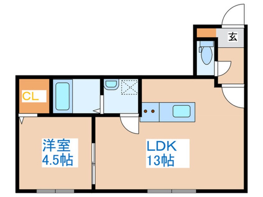 間取図 クレステージヒルズ