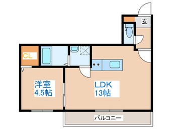 間取図 クレステージヒルズ