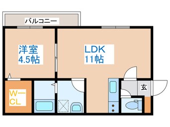 間取図 クレステージヒルズ