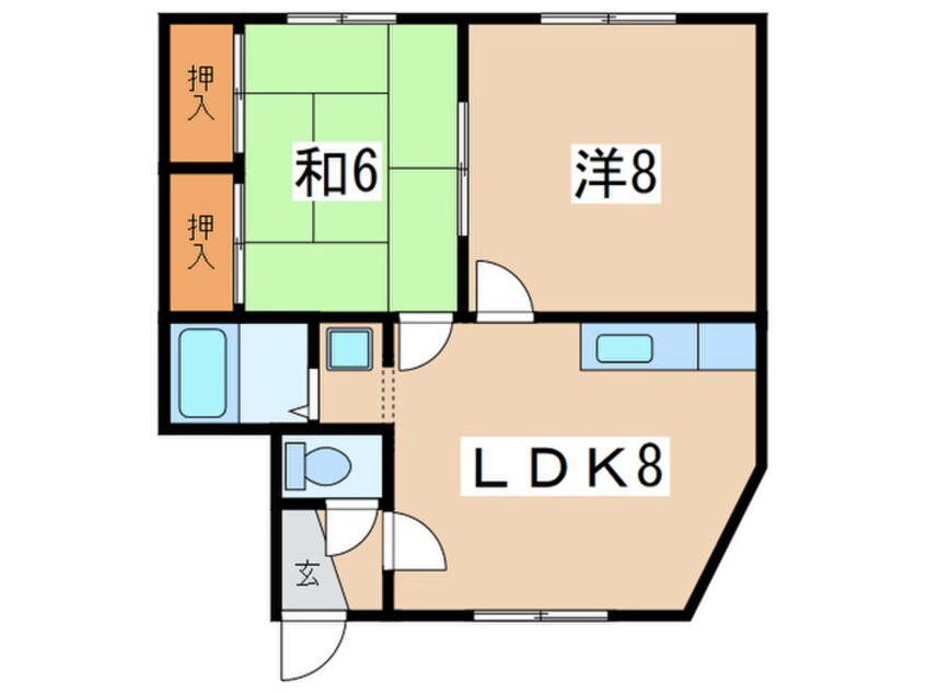 間取図 ハイデンスマンション