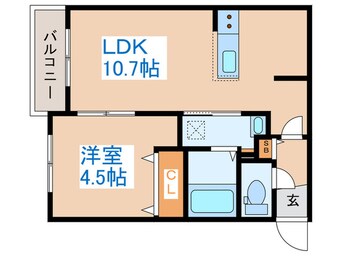 間取図 ブランシャール医大前