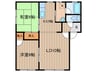 シティハイム３２９ 2LDKの間取り