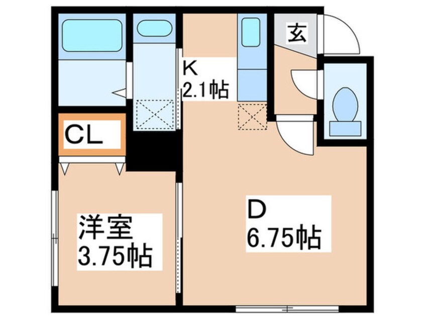 間取図 アルページュ