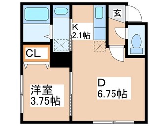 間取図 アルページュ