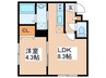 アルページュ 1LDKの間取り