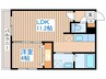 ＲＳ３－２ 1LDKの間取り