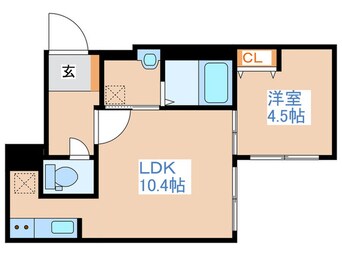 間取図 patio平岸