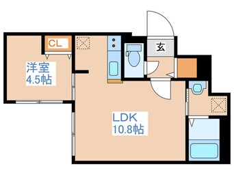 間取図 patio平岸