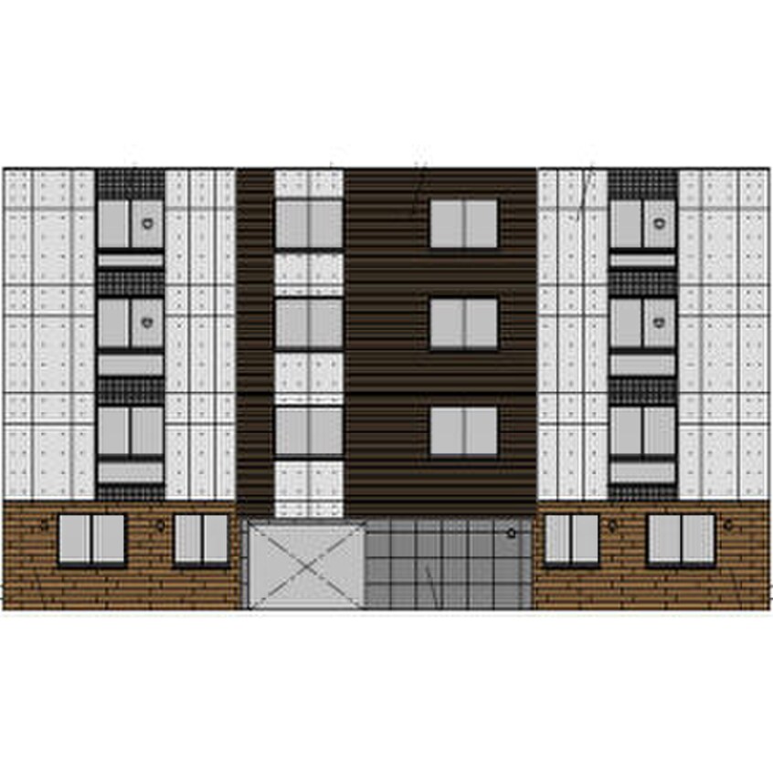 完成予想図 patio平岸