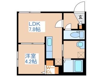 間取図 仮）セフィーロ旭町７丁目MS