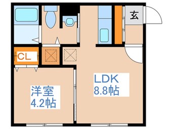 間取図 ブランノワールネージュⅠ