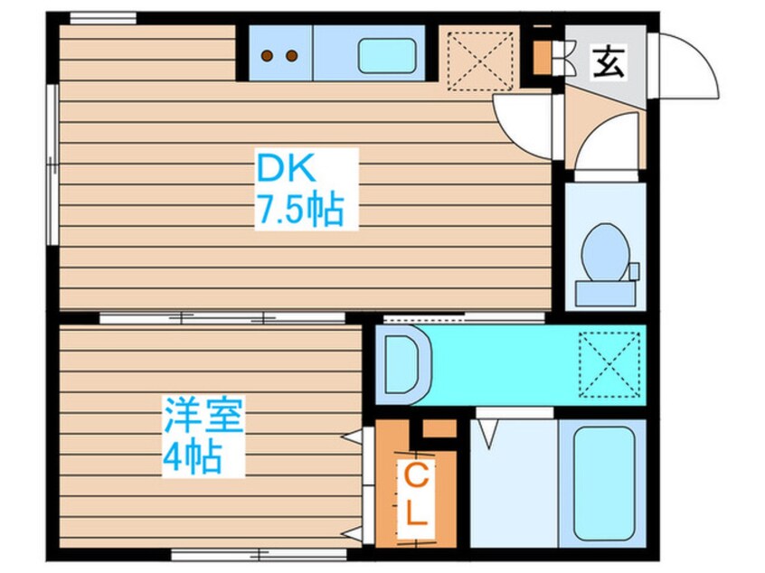 間取図 Maison kamuy 本郷通