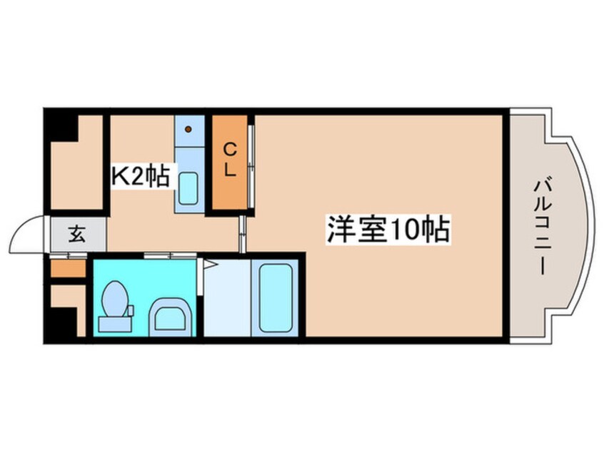 間取図 エステ東和