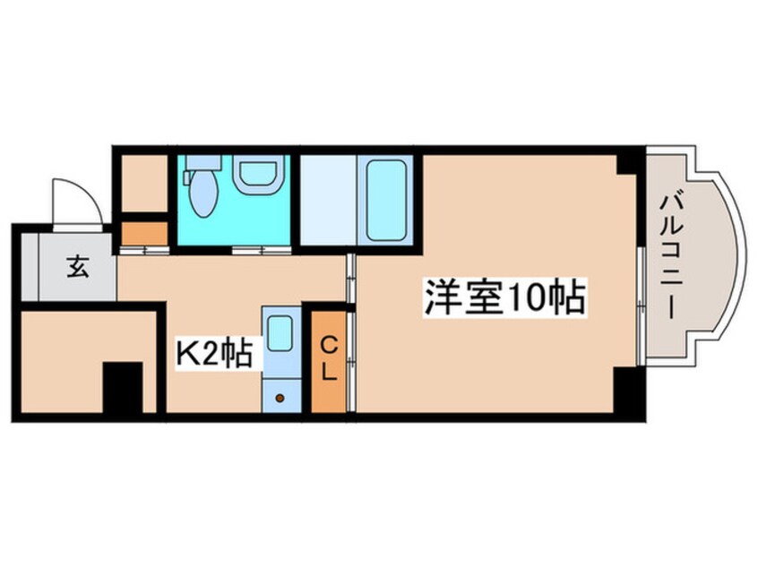 間取図 エステ東和