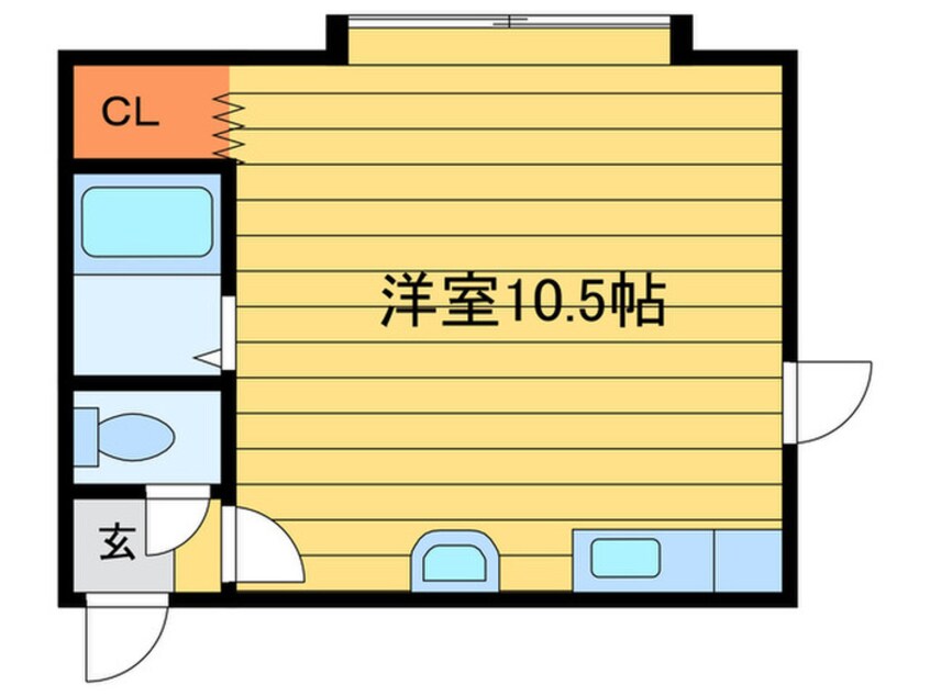 間取図 サンホームマンション　月寒東