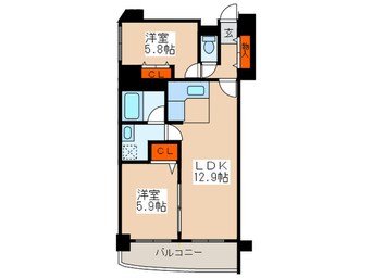 間取図 ﾌｧﾝﾀｼﾞｰｱﾍﾞﾆｭｰ広和 No.17