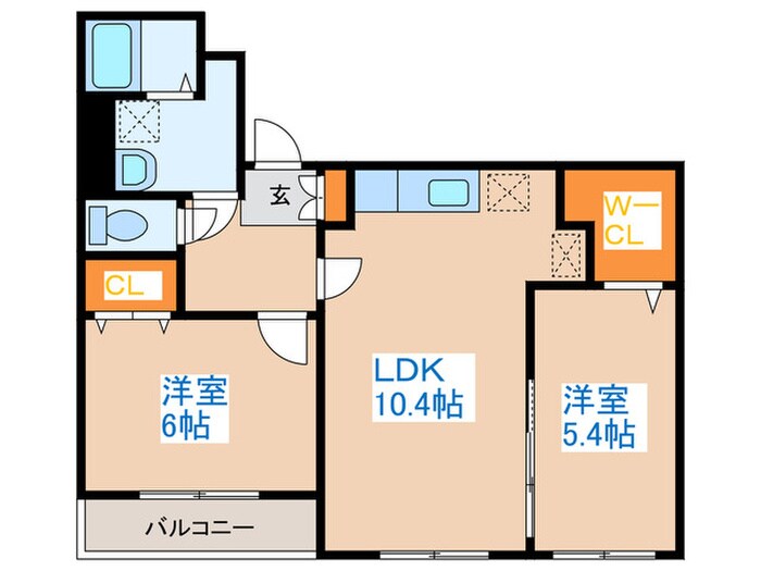 間取り図 ａｌｂａ  ｍｅｗ