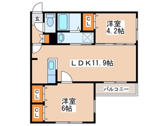 間取図 ａｌｂａ  ｍｅｗ