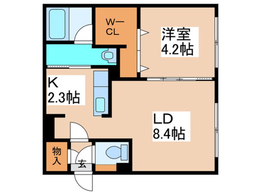 間取図 I Cube 札幌Ⅲ