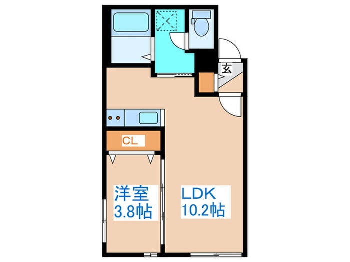 間取り図 ＡＳＴＡＧＥ北９条