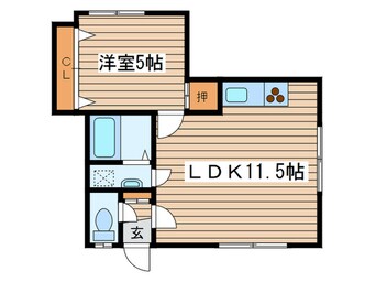 間取図 コ－ポ斉藤