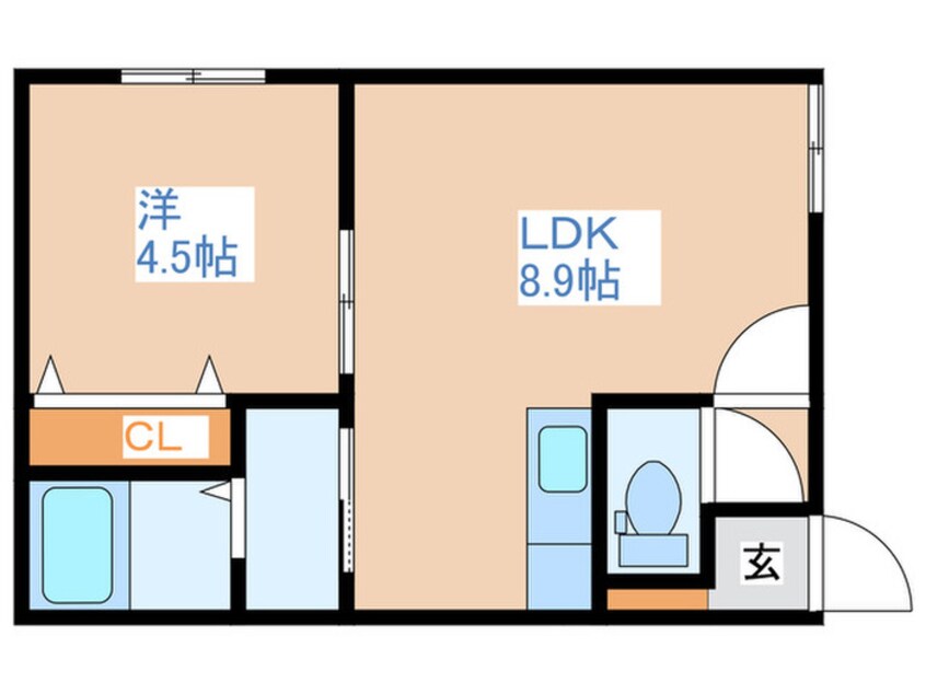 間取図 リヴィエールS10