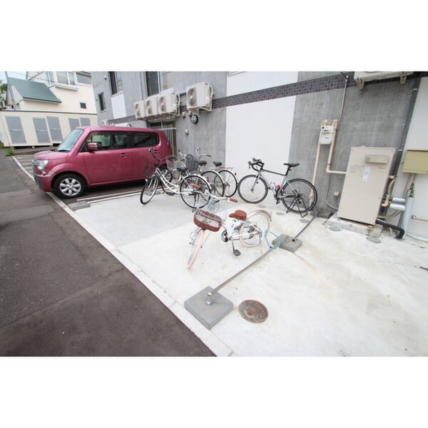駐輪場 グランデール新札幌Ⅰ（B棟）