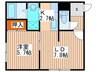 タウン２０ 1LDKの間取り