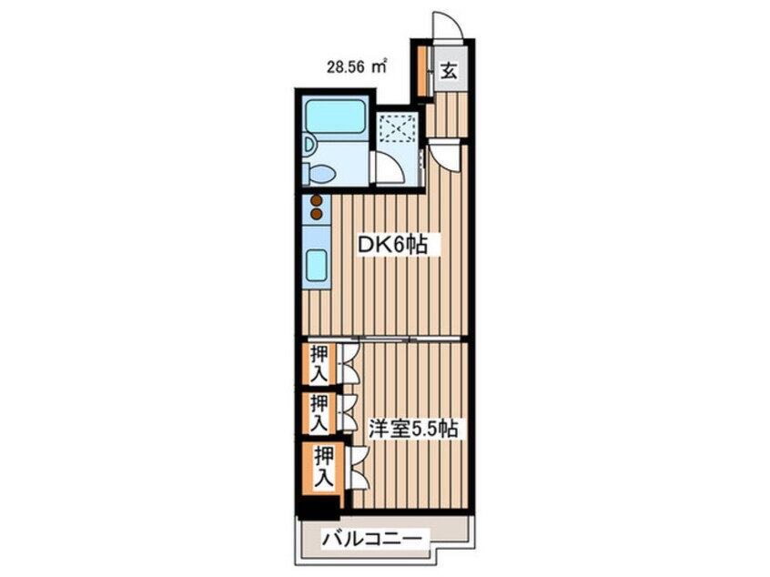 間取図 ベストＬ表参道