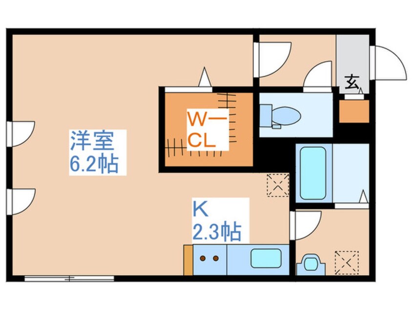 間取図 Farandole HIRAGISHI PRIME