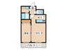 KG Square S6 1DKの間取り