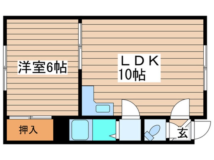 間取図 ハイデンスＧＯ