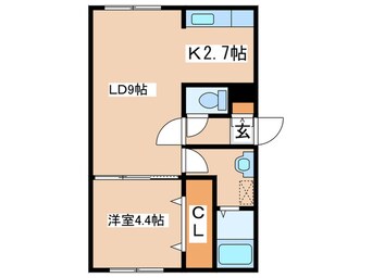 間取図 クレドヒルズ