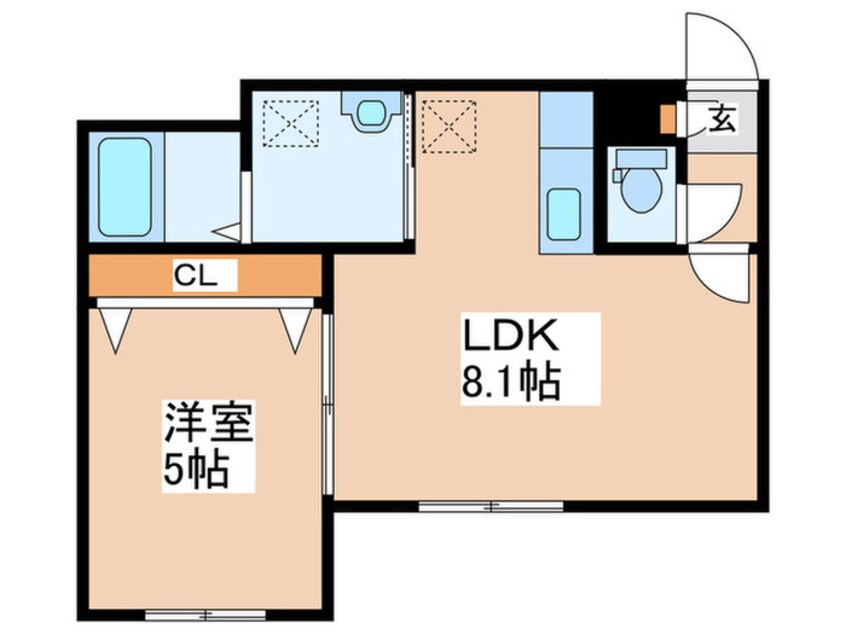 間取図 Claro