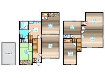 間取図 戸建貸家