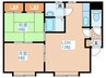 グリ－ンパレス１３ 2LDKの間取り