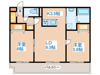 間取図 アトラス手稲