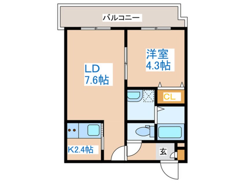 間取図 アトラス手稲