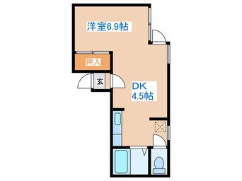 間取図 アーブ円山