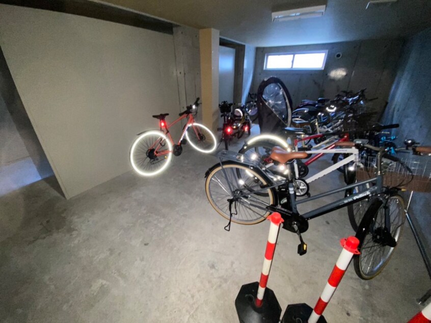 駐輪場 クラリス南９条