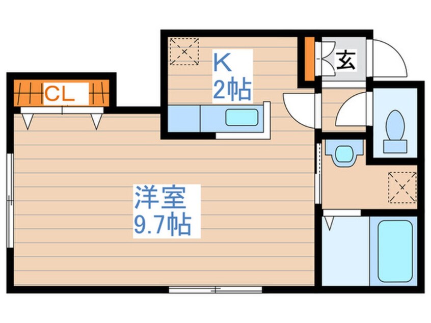 間取図 メリディアン