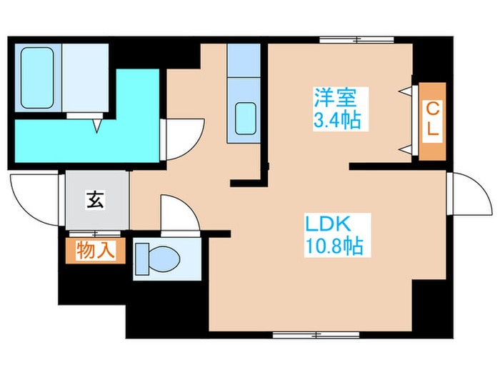 間取り図 フレスコ大谷地