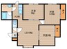 エスペランサ１１３ 3LDKの間取り