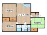 ハイツＫＩ 3LDKの間取り