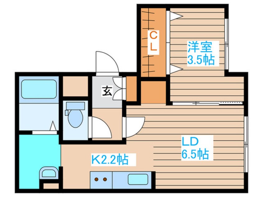 間取図 Gavel菊水