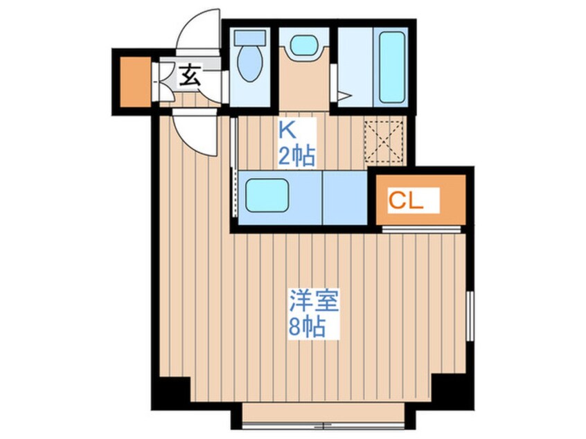 間取図 Ks　Stage　Asahimachi