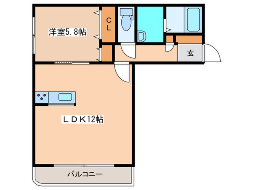 間取図 アシルN２０