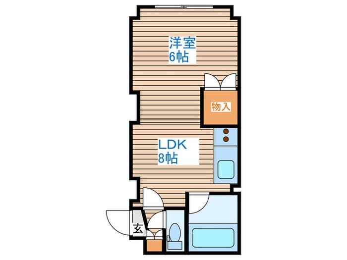 間取り図 リバスト－リ－Ａ棟