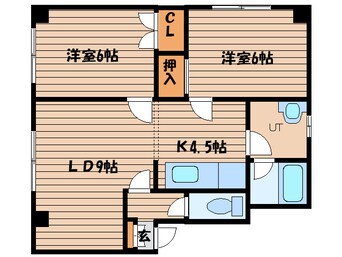 間取図 ノーブル２５