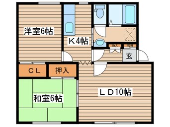 間取図 グレ－ス第２